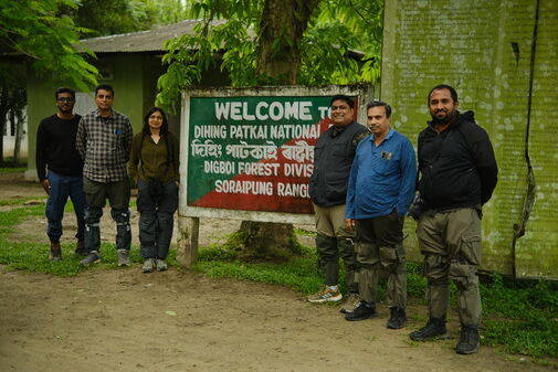 Tribesmen tours Birding group at Dehing Patkai
